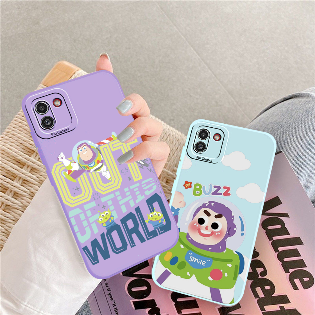 [SSA7] Softcase Macaron Prokamera Samsung A03/A03 Core Motif Buzz Toy Story - Case Samsung - Case An