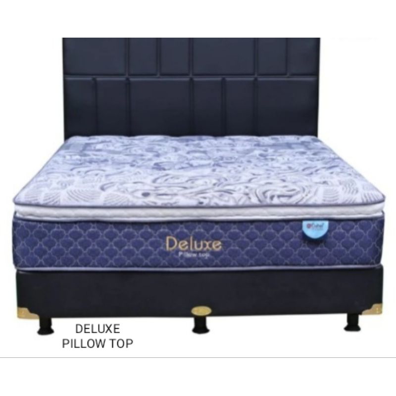 SPRINGBED DELUXE PILLOW TOP ELEGAN SPRINGBED MINIMALIS SPRINGBED ORISINIL
