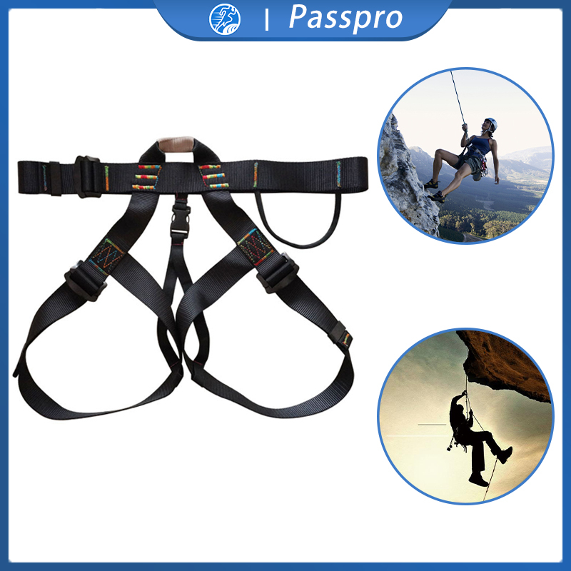 Sabuk Pengaman Panjat Tebing Safety Harness Panjat Tebing Harness Rock Climbing Half Body