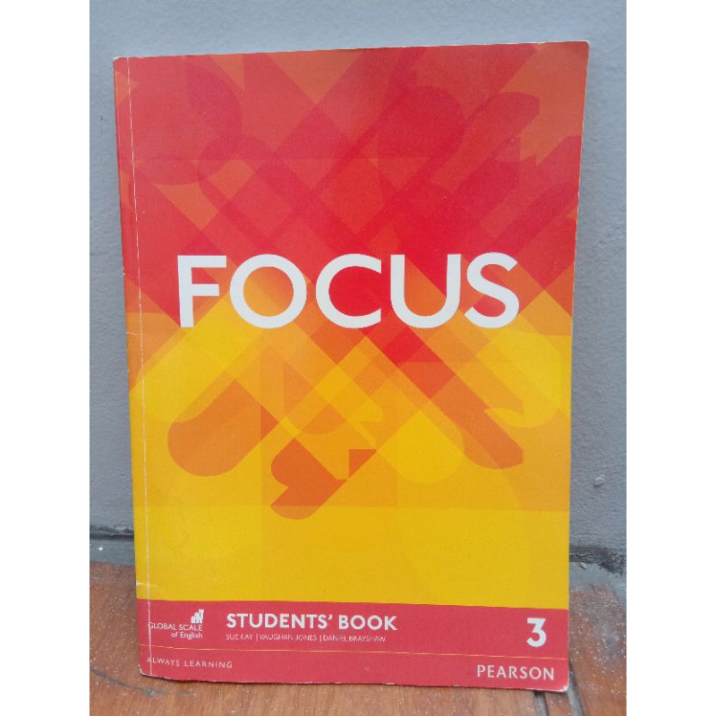 buku bekas focus 3 pearson (preloved)