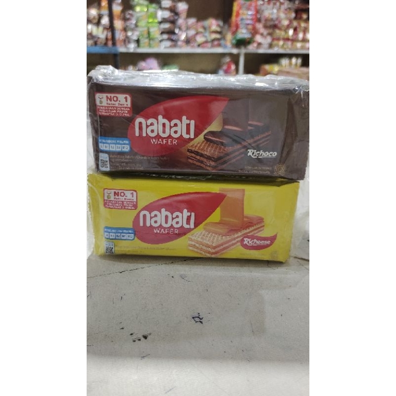 

Nabati wafer 1000 keju & cokelat