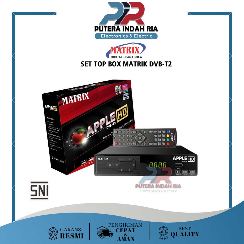 Set Top Box MATRIX APPLE HD DVB-T2