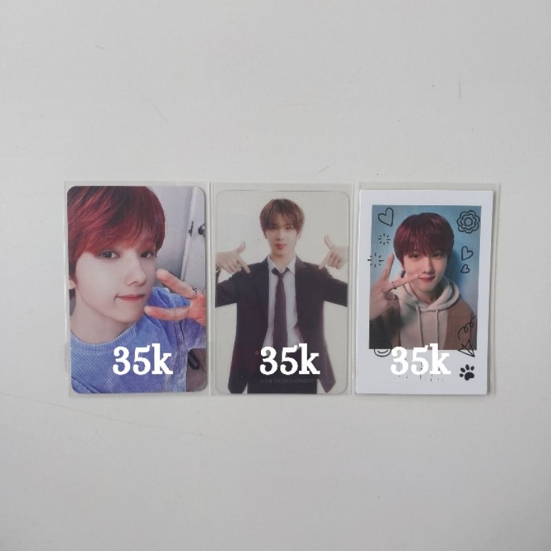 Photocard NCT Jisung Kolbuk NCT Home, Polaroid Jisung NCT Home, Clear PC SG23