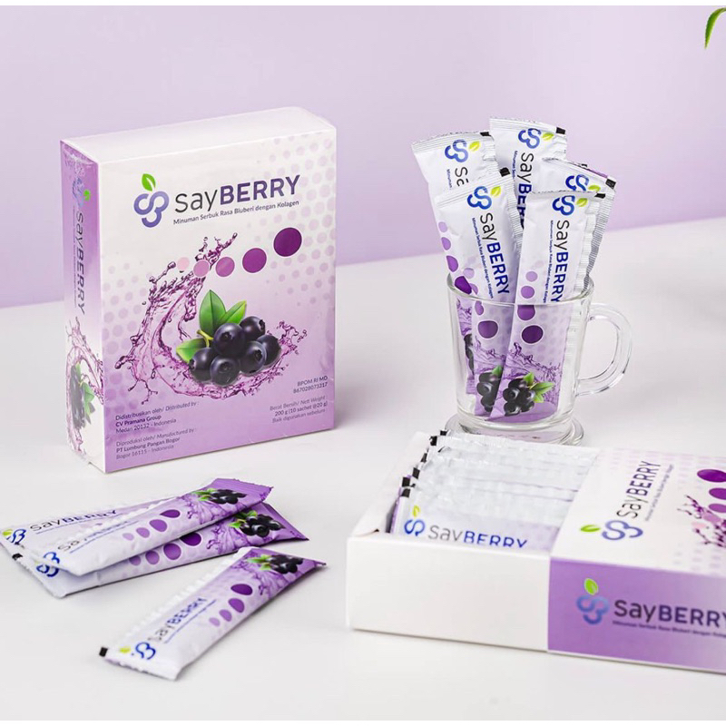 SayBerry Collagen Drink | Mencerahkan Kulit | Merawat Kulit