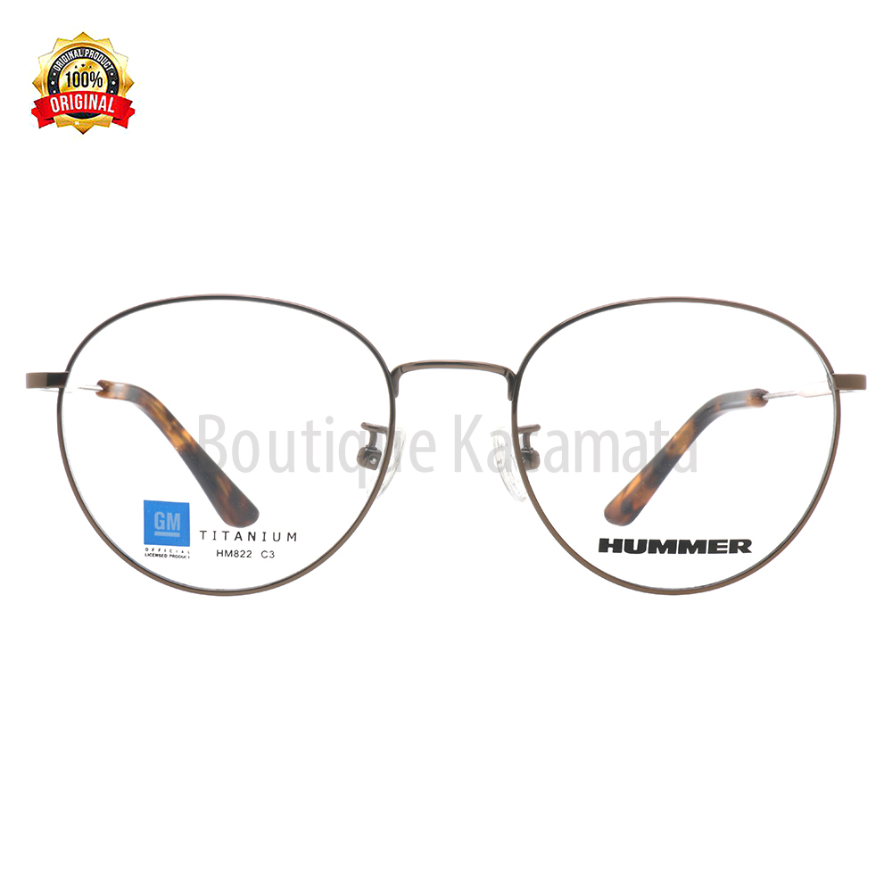 Frame Kacamata Hummer Original Titanium HM822-C3