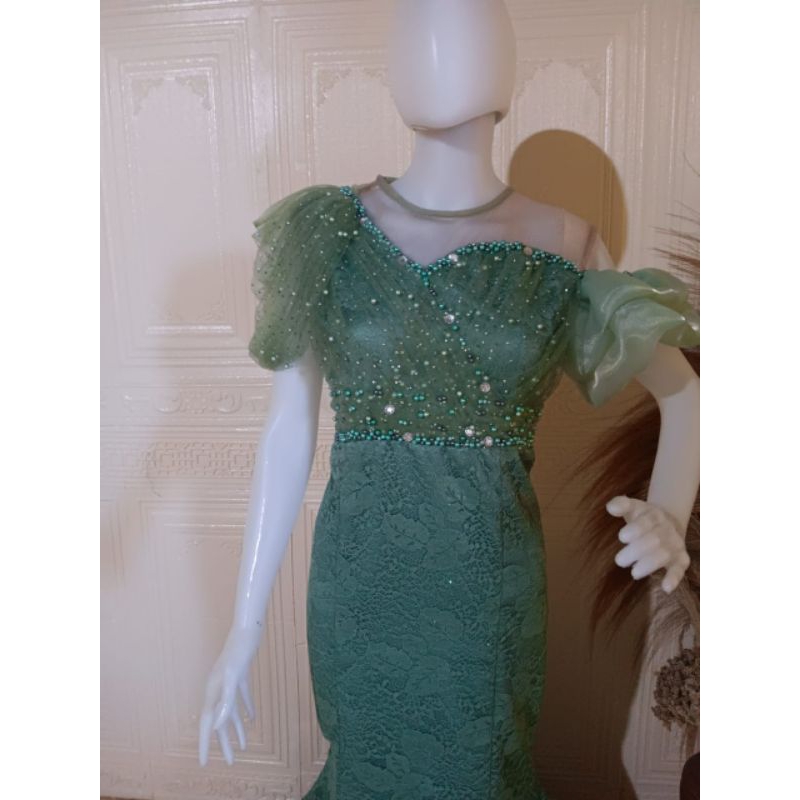 gaun penyanyi terbaru gaun warna fuchia pink fanta