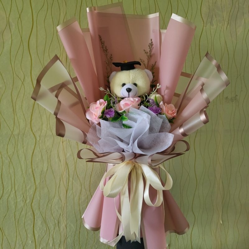 

buket boneka wisuda