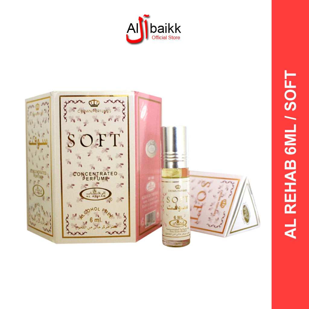 Parfum Arab Al Rehab Soft 6ml Laki-laki Perempuan