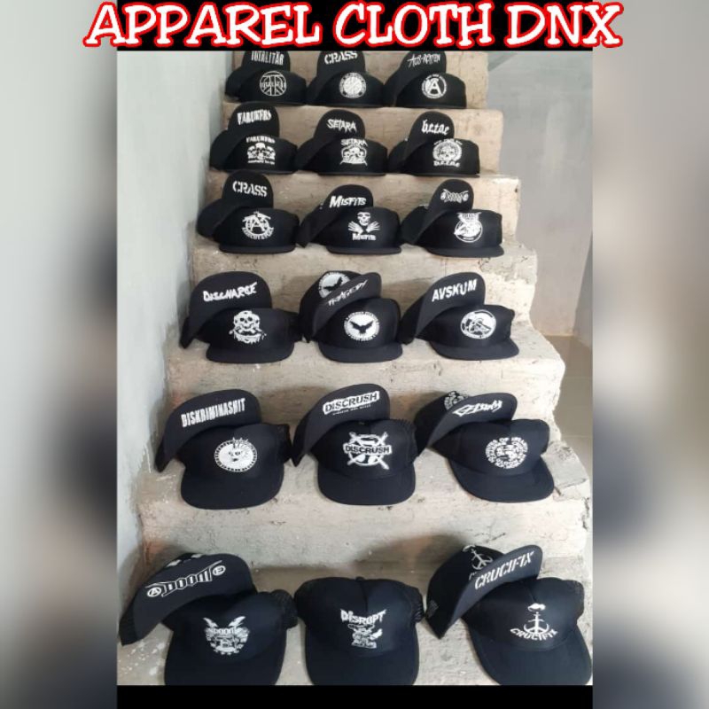 Topi Jaring Punk Band Musik Underground