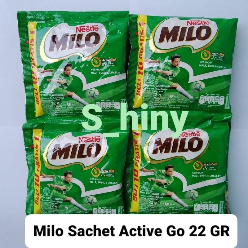 

MILO SACHET ACTIVE GO 22 GR