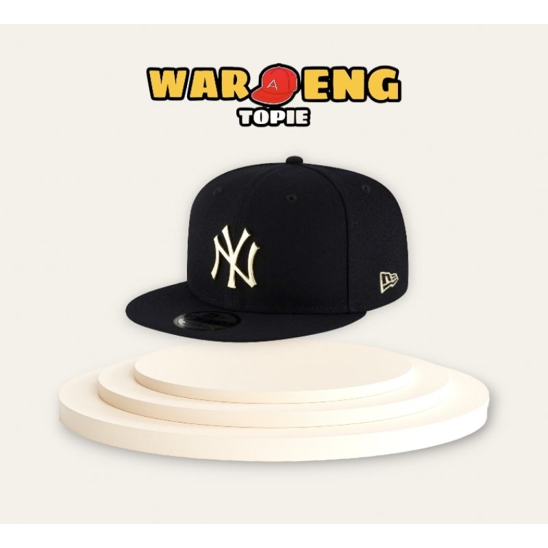 Topi New Era Cap 950 Mlb Gold Metal Badge Neyyan