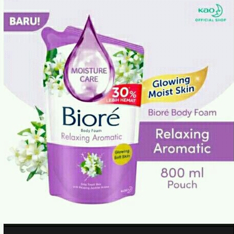 Biore body wash Refill kemasan 800ml