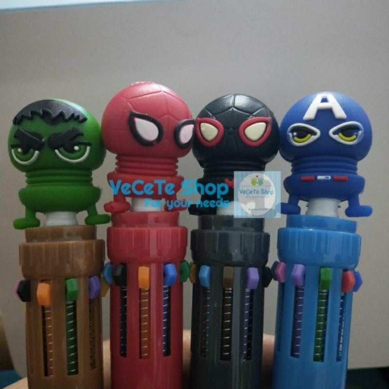

Pen 10 warna Superhero