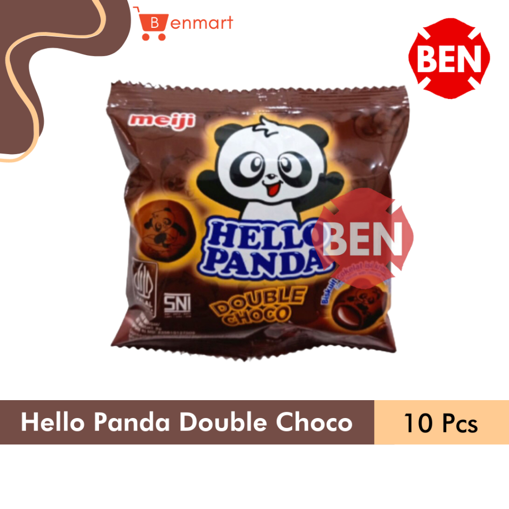 

Hello Panda DOUBLE CHOCO 1 Renceng 10 Sachet Chocolate Coklat Cokelat