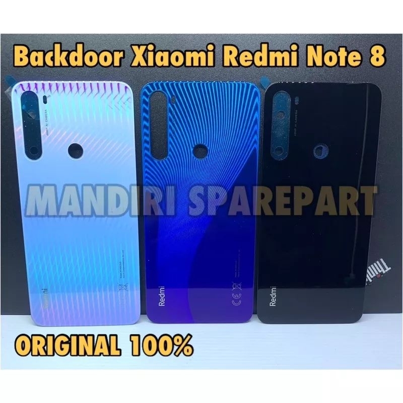 Backdoor xaomi redmi note 8 tutup belakang xiaomi redmi note 8 original