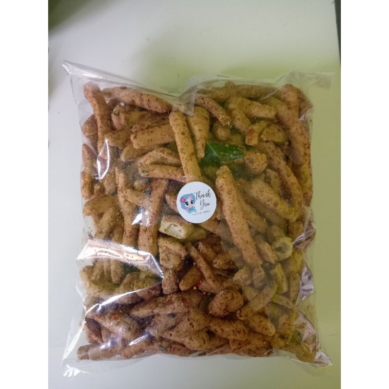 

Basreng pedas daun jeruk berat 500 gr