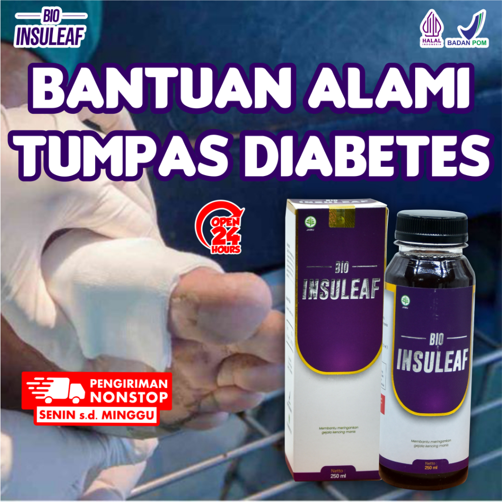 

Bio Insuleaf Ampuh Turunkan Kadar Gula Darah Diabetes Mellitus Kencing Manis Kolesterol Original