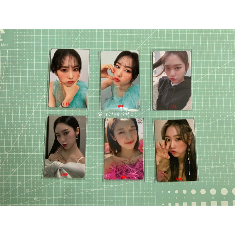 oh my girl jiho nonstop arin dun dun dance wink pc photocard