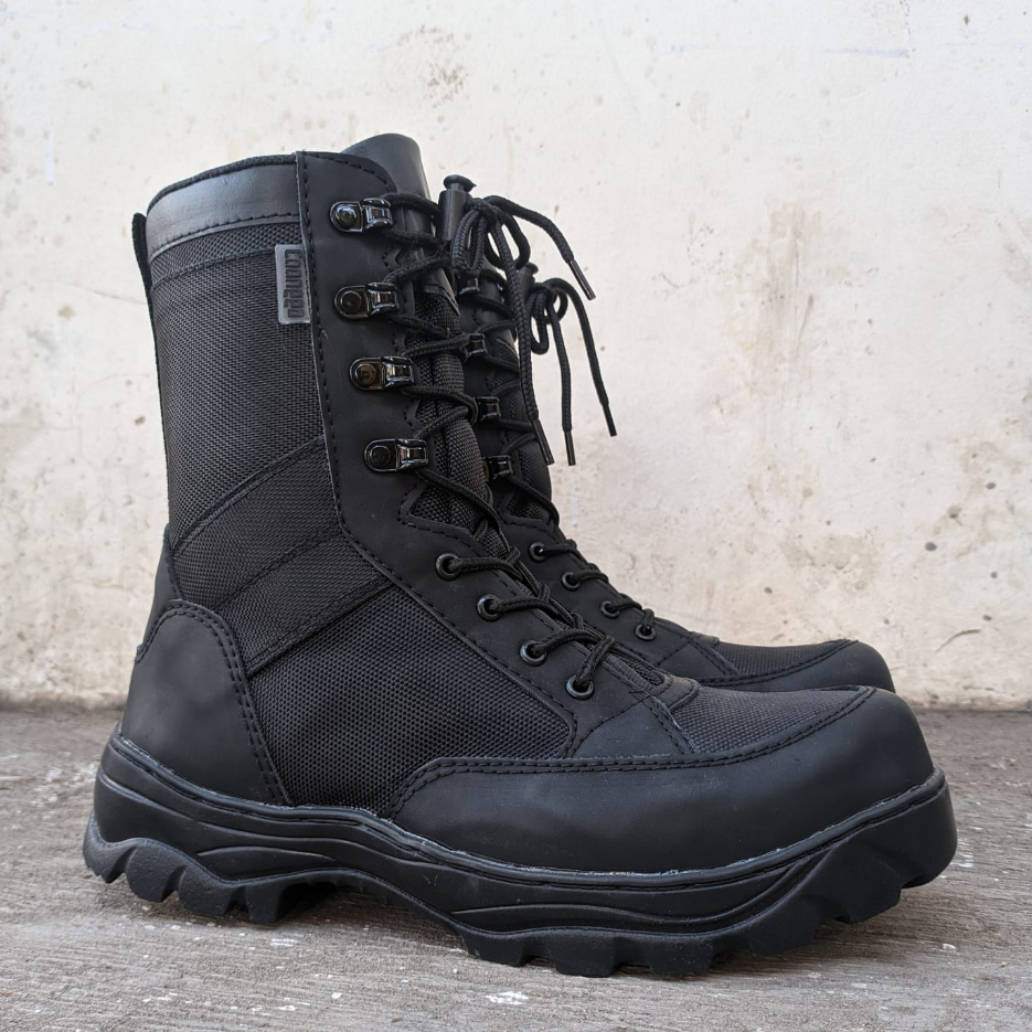 Sepatu pdl weba jatah tni ad ujung besi original caango militery sepatu pdl polri sepatu pdl satpam 