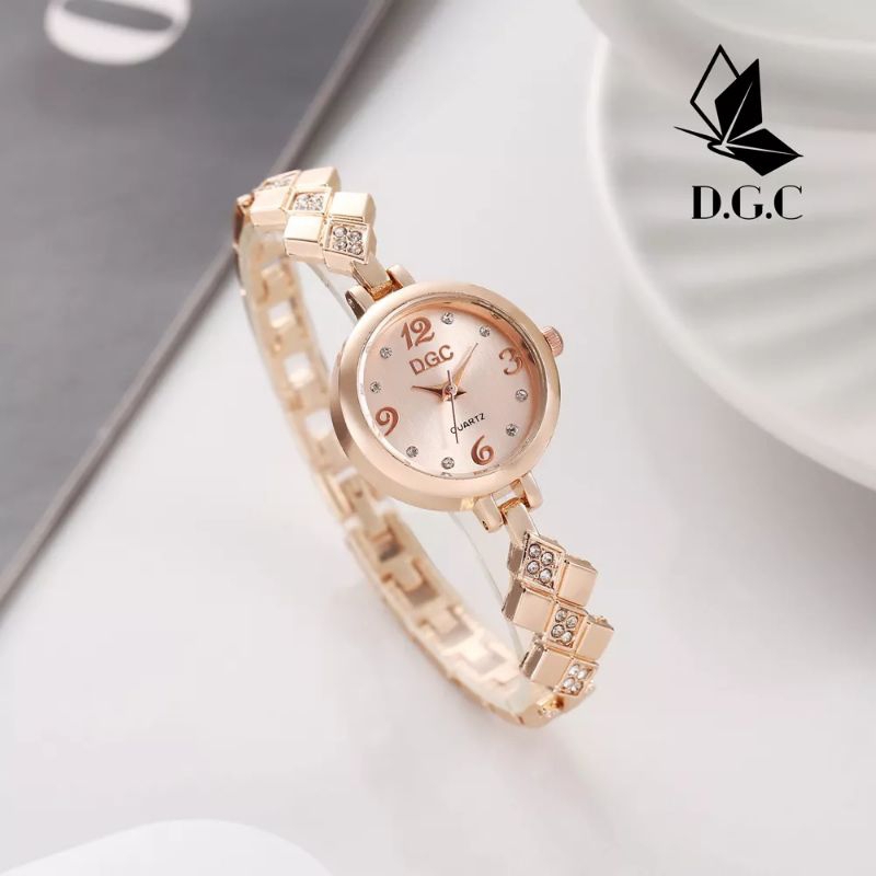 DGC watch - jam tangan wanita - jam tangan analog - jam tangan import - jam rantai - woman watch