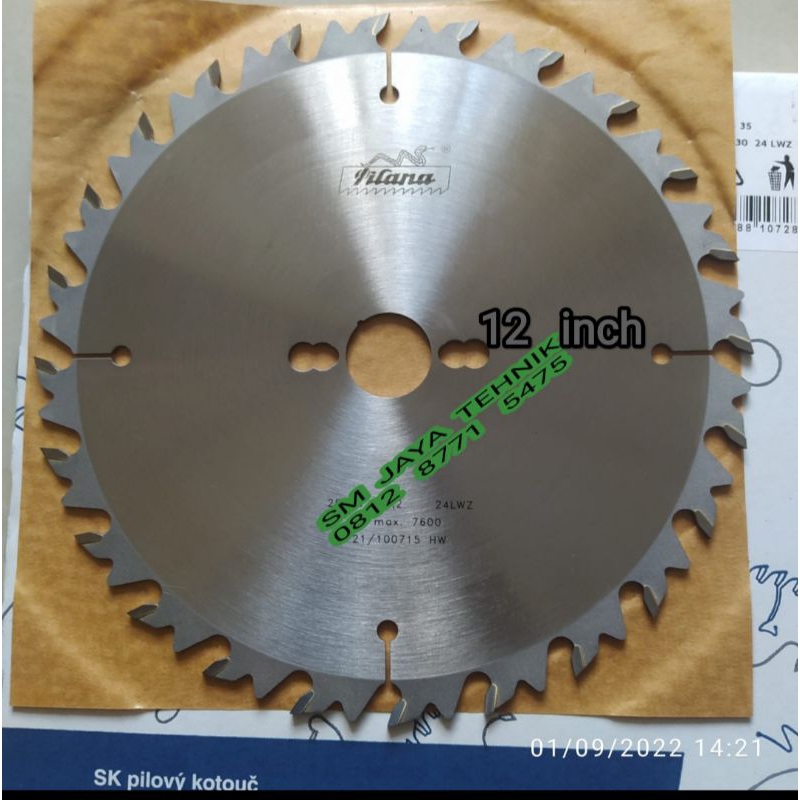 PILANA CIRCULAR SAW BLADE 12 INCH 28 TCT PILANA GERGAJI BELAH KAYU