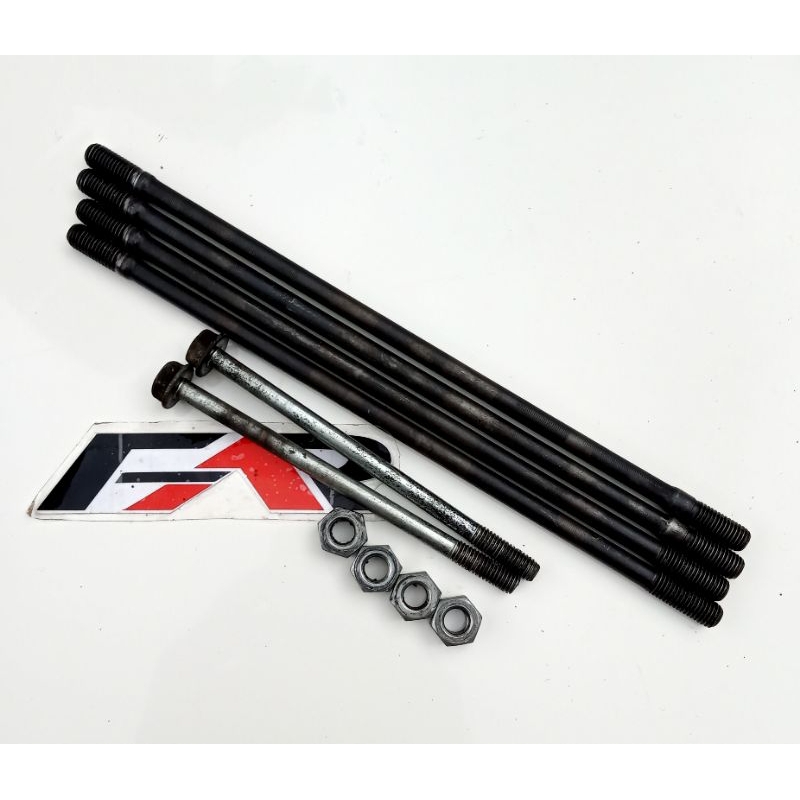 Honda Vario 110 KVB Bolt Nut Head Silinder Blok  Baut Ancer Blok Silinder Kop