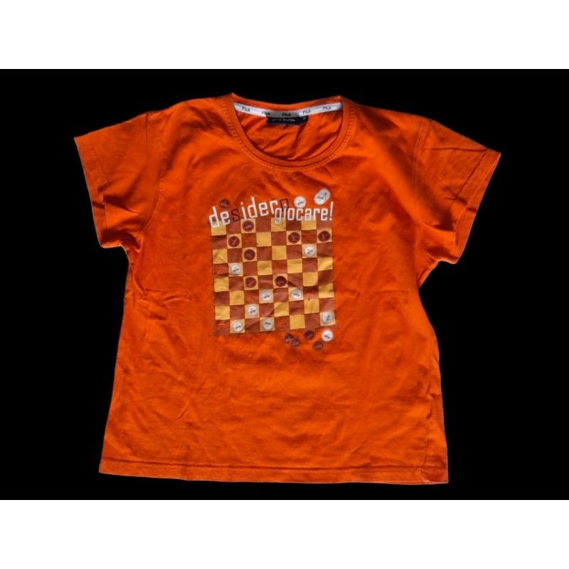 kaos anak fila original preloved