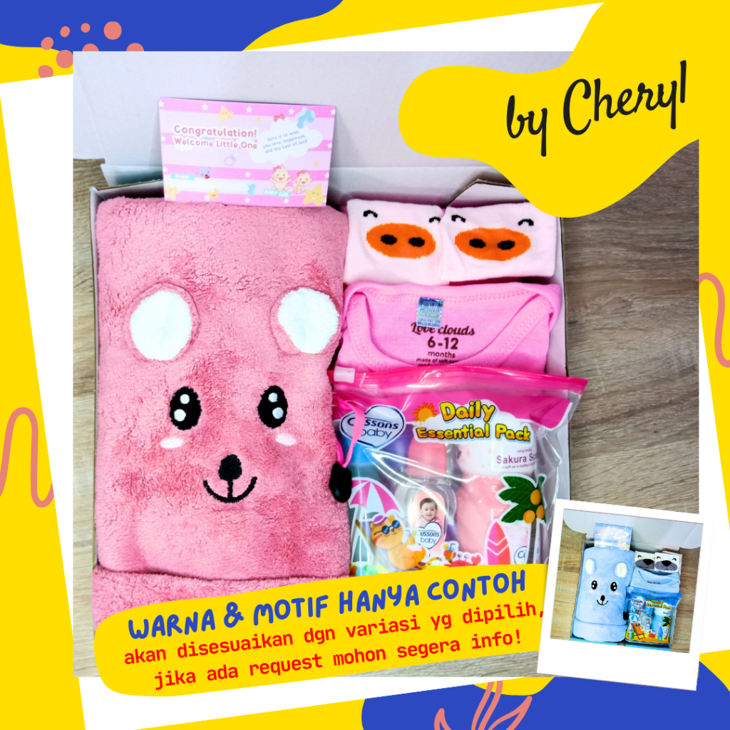 Hampers Baby Newborn/Bath set /Kado Bayi