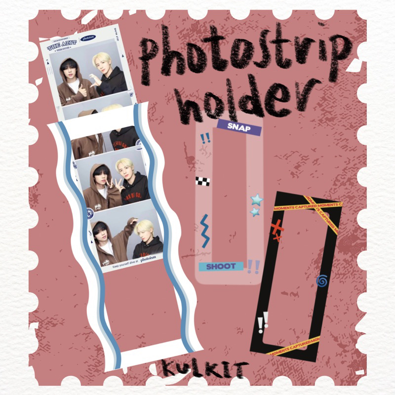 Photostrip holder photobox frame by kulkit