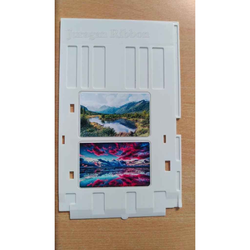 Tray ID Card Epson L805, cetak id card secara instant