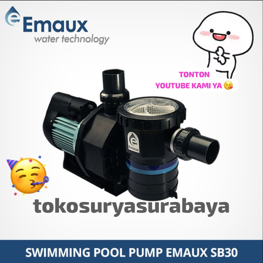Pompa Kolam Renang Emaux 1 HP 1,5 HP 2 HP 3 HP // Pompa Kolam Renang Emaux SB 10 Pompa Kolam Renang 