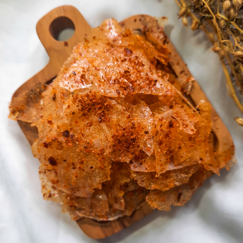 

Kripik Kaca Camilan Kekinian Kripca Daun Jeruk Pedas 250gr (Ready Jogja)