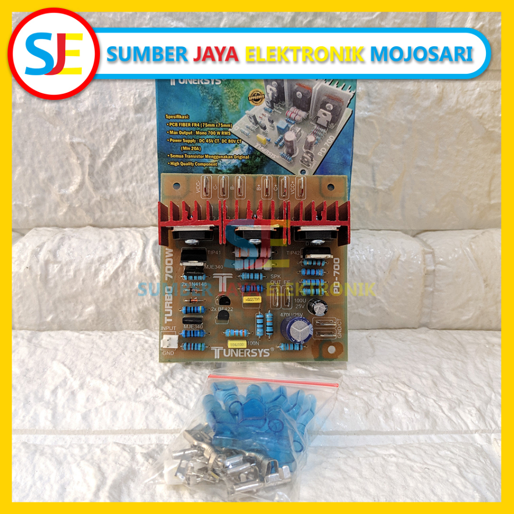 KIT Driver Power Turbo 700 Mono Tunersys / Power Amplifier Turbo 700 watt