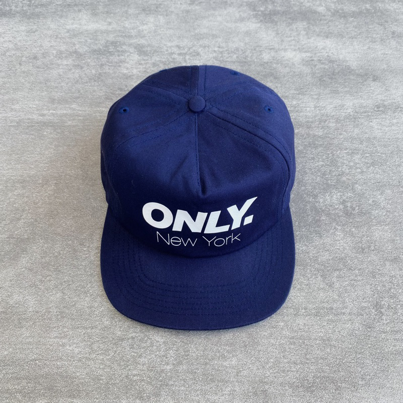 Only Ny Navy Snapback Cap