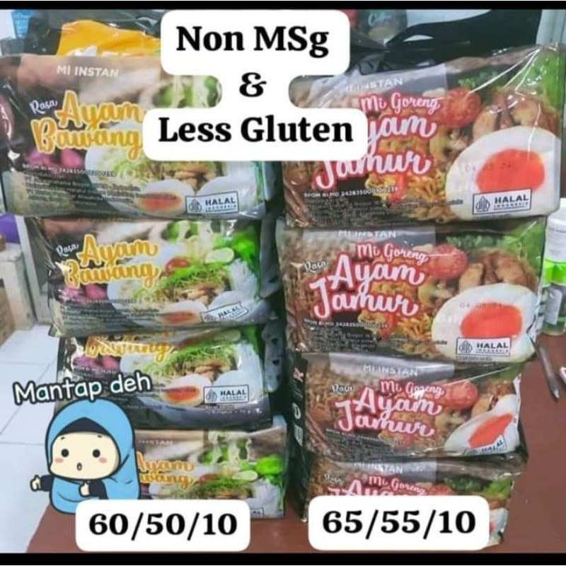 

me & me ayam bawang kemasan karton (40 pcs)/ mie sehat HNI