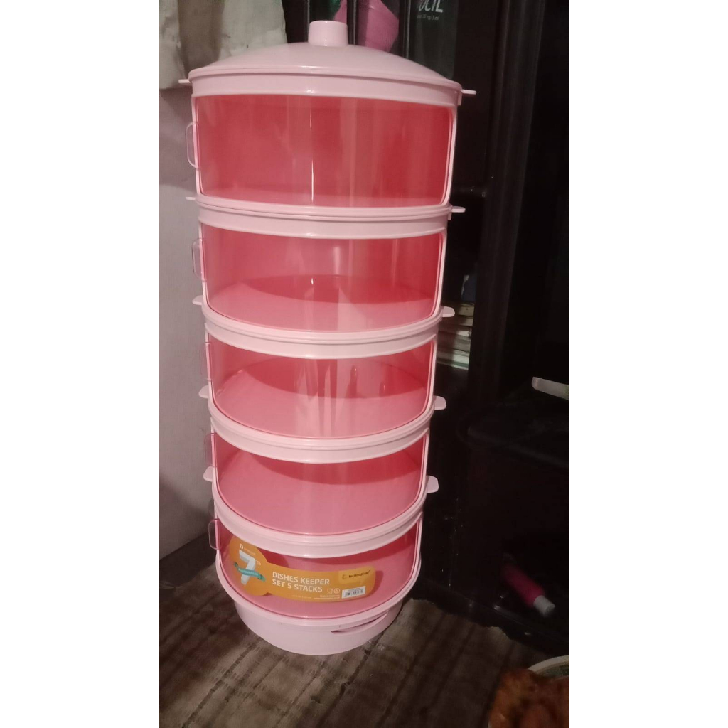 Dishes Keeper Tudung saji 5 susun set