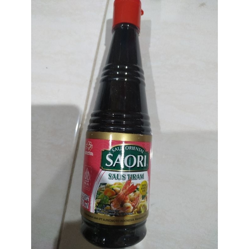 

saori saos tiram 270ml/135ml