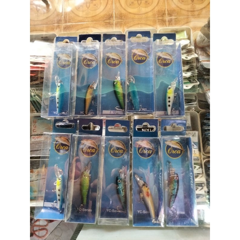UMPAN LURE IKAN ORCA/UMPAN BENTUK IKAN/LURE PANCING