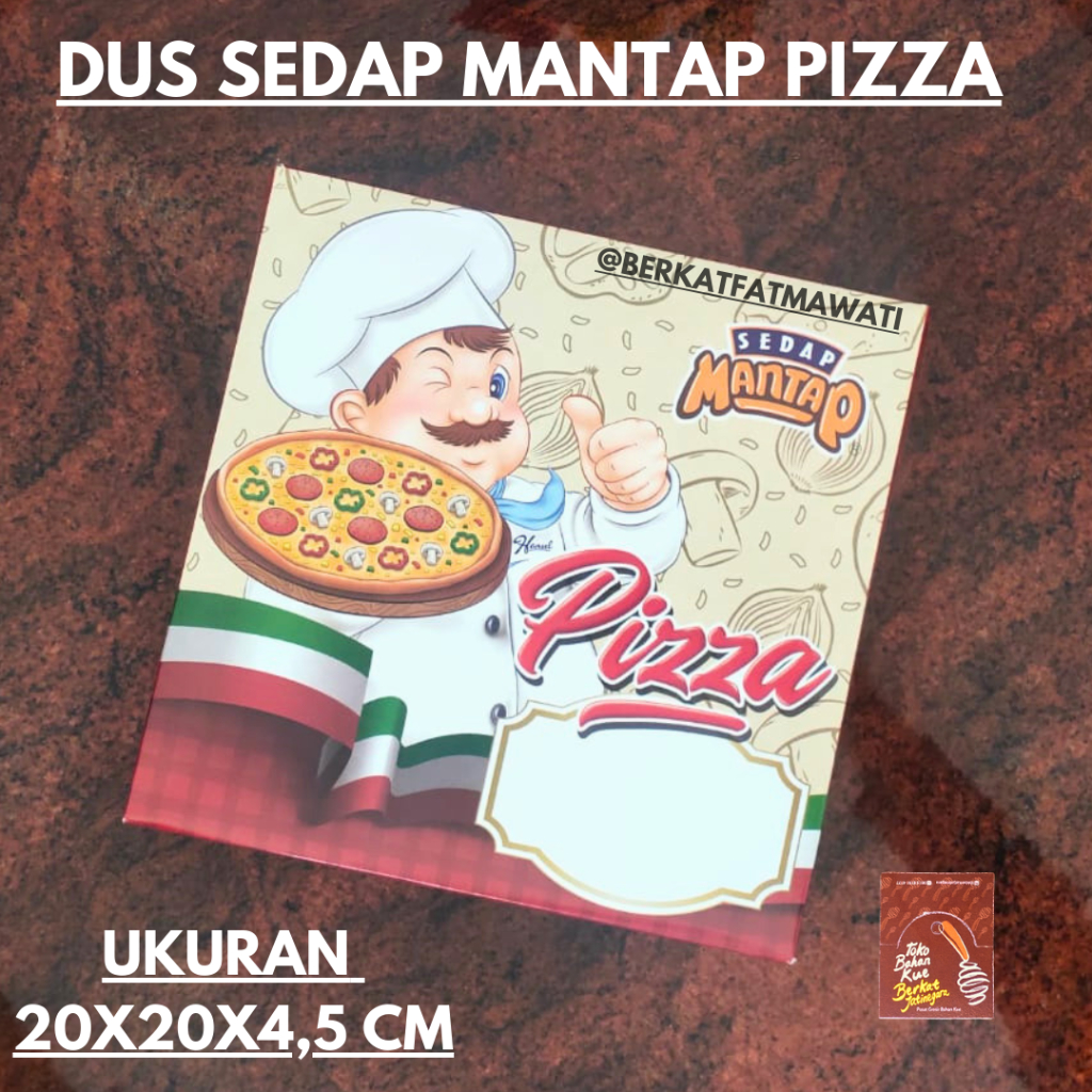 

DUS SEDAP MANTAP PIZZA / DUS PIZZA/BOX/KOTAK/PACK