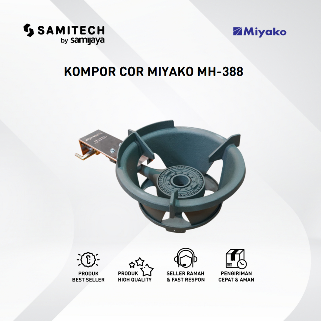 KOMPOR KOMERSIL COR HOWOS MIYAKO MH-388 KOMPOR COR MH 388 TEKANAN TINGGI