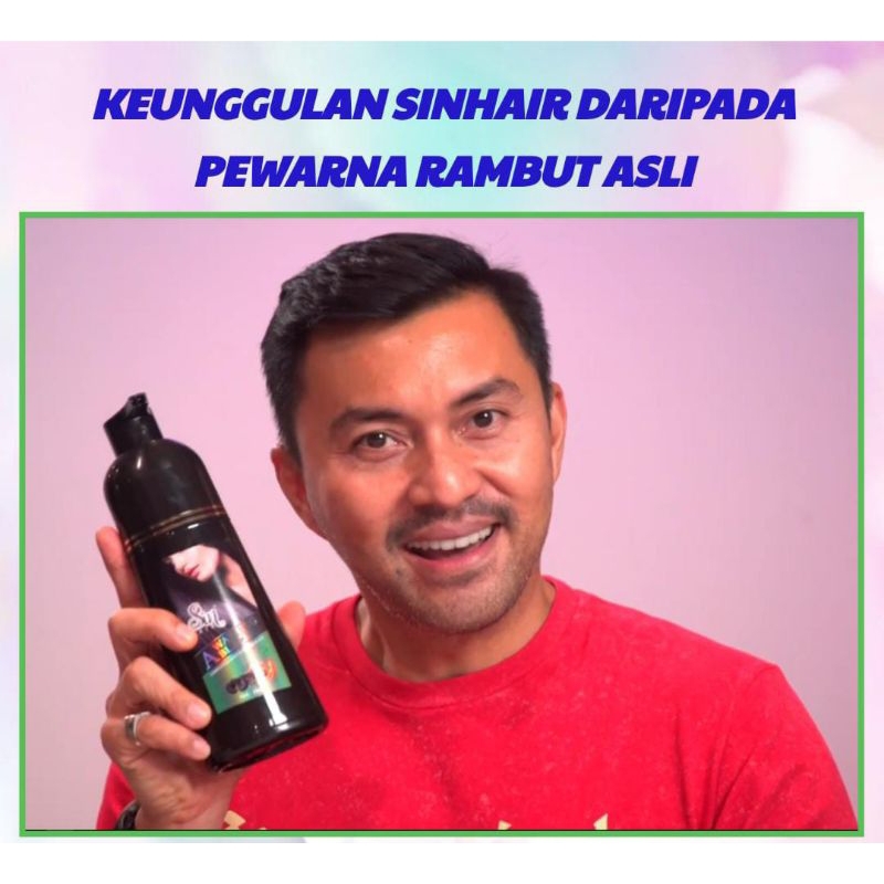 promo sin hair shampo. shampo penghitam uban. no 1 di Jepang original /asli 100%