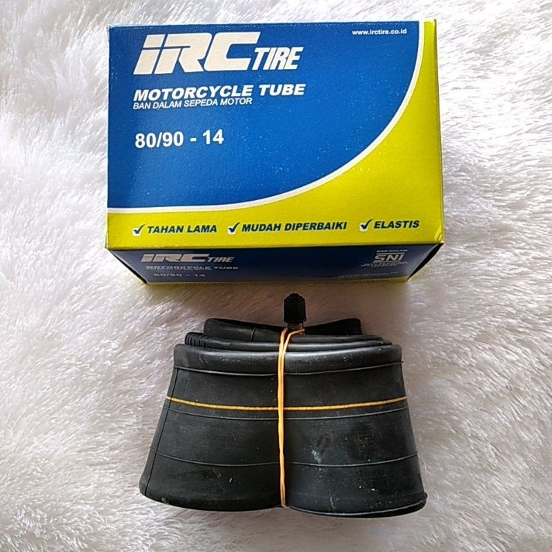 Ban dalam  80/90 ring 14 depan beat vario ori IRC