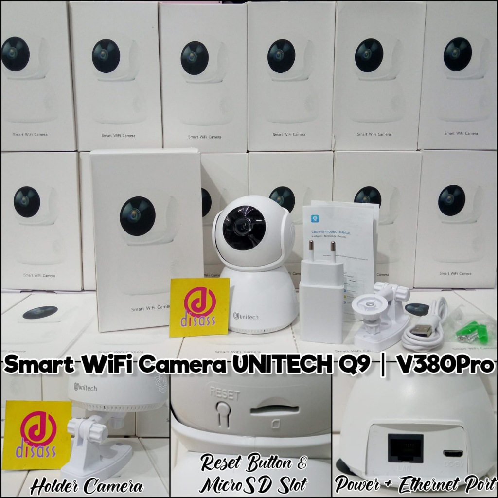 CCTV SMART CAMERA UNITECH Q9 - DISASS JOGJA