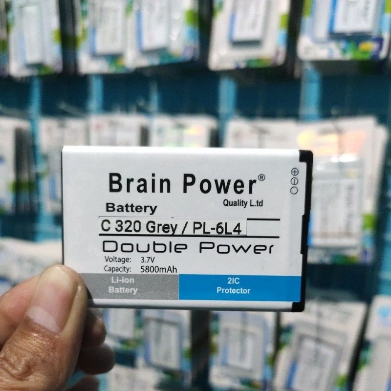 Baterai Batre Hp Polytron PL-6L4 Polytron C320 Grey PL6L4 Double Power