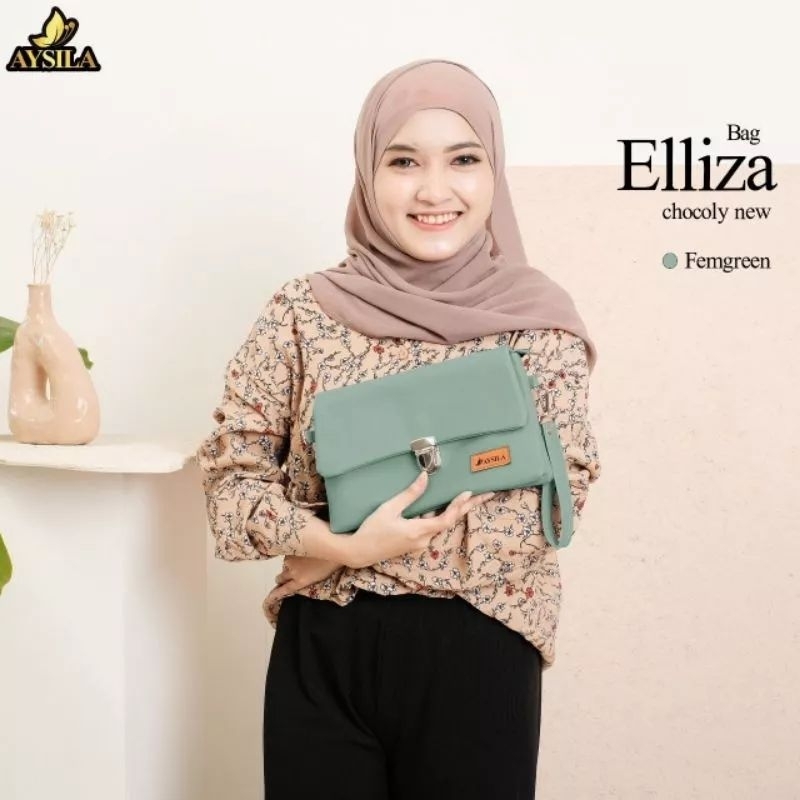 elliza bag by Aysila clutch dompet Pouch tas selempang wanita tas 2in1