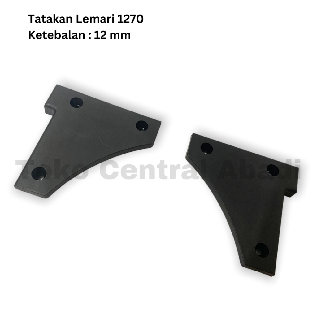 Tatakan Lemari / Tatakan Lemari Plastik / Tatakan lemari 1270 1 set isi 2 pcs / Tatakan Lemari Baju 