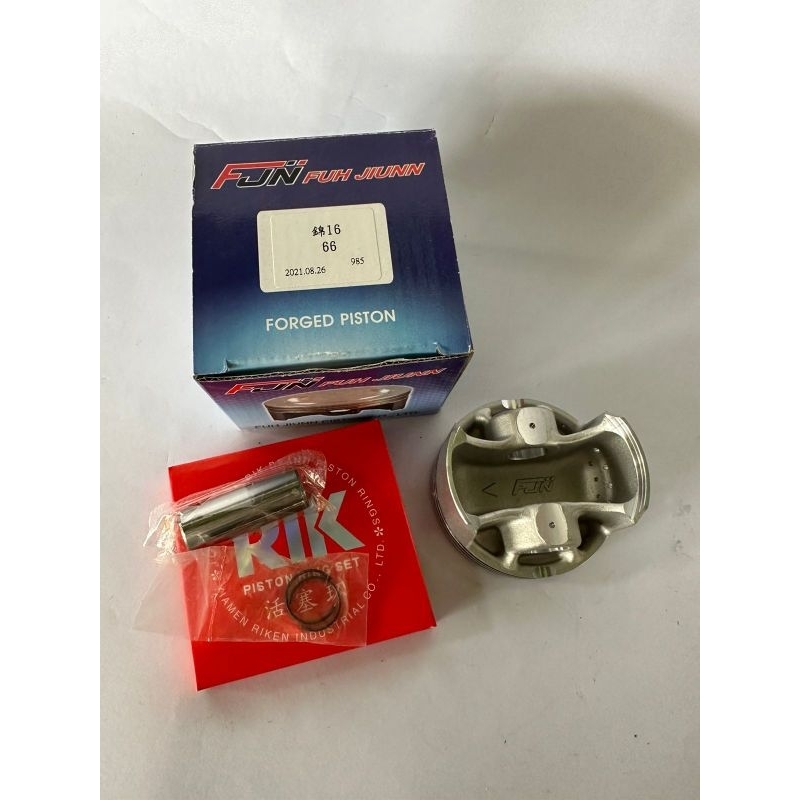 piston fjn 66 forged original pin 15mm