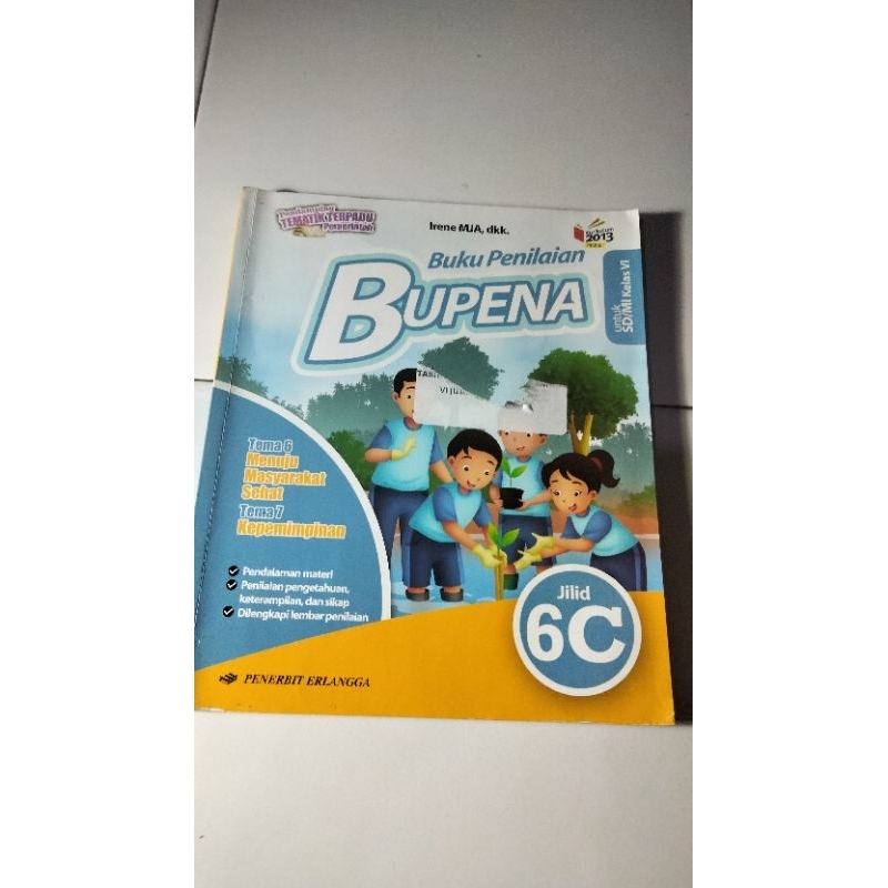 BUKU PAKET BUPENA KELAS 6 SD ERLANGGA