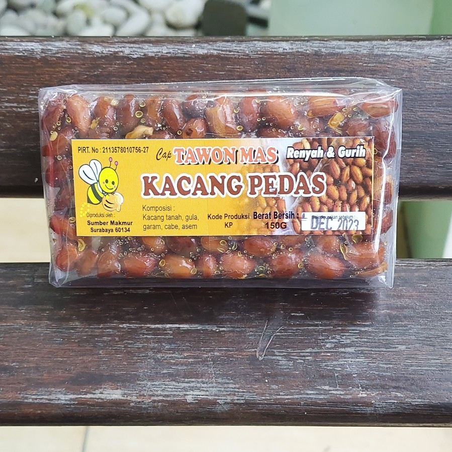 

Tawon Mas Snack Kacang Pedas - Cemilan Kacang Pedas Renyah Gurih