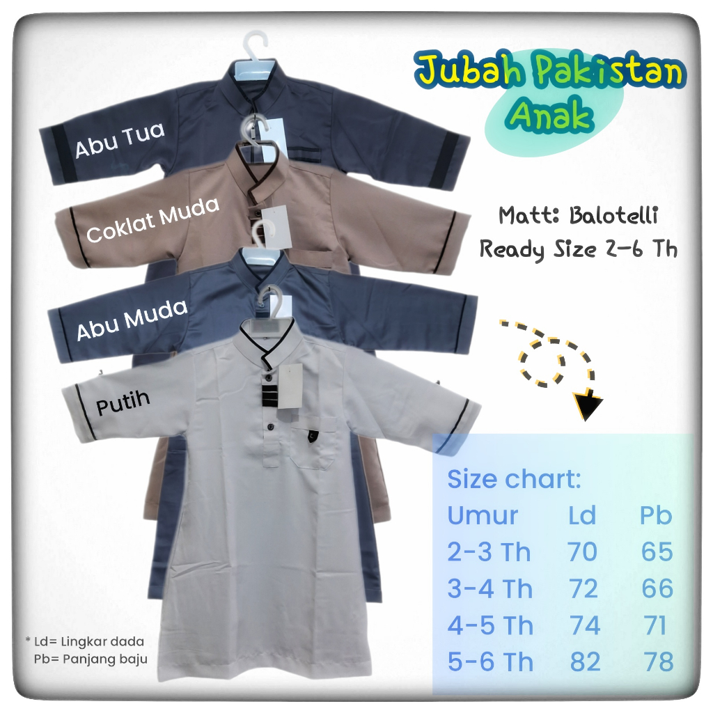 Gamis Anak Laki Laki/Jubah Anak Laki Laki/Jubah Banin Baloteli Premium/Jubah Anak Baloteli Premium 2
